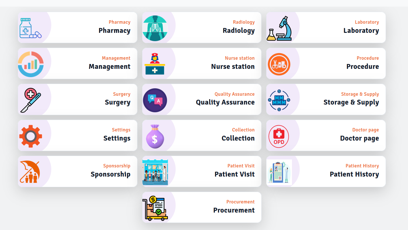 Hospital Information System(HospI)